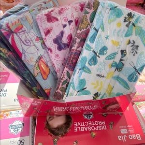 Floral disposable masks